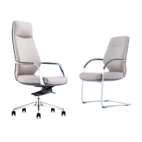 Fauteuil de Direction STEELCASE - Cuir & Design | Indus Office Maroc