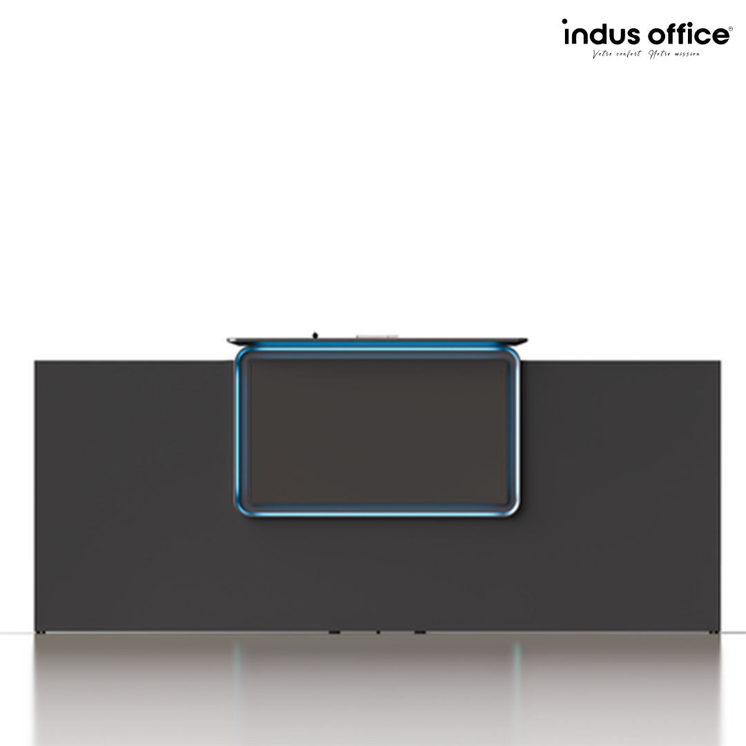 Comptoir d'Accueil JA-R01 - Ergonomique & Design | Indus Office Maroc | Indus Office Maroc