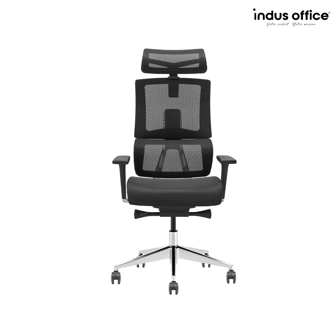 Fauteuil de Direction X6-BH-01 - Ergonomique & Mesh | Indus Office Maroc | Indus Office Maroc