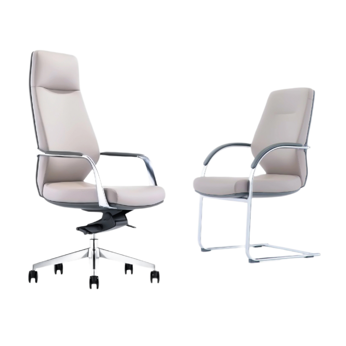 Fauteuil de Direction STEELCASE - Cuir & Design | Indus Office Maroc