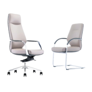 Fauteuil de Direction STEELCASE - Cuir & Design