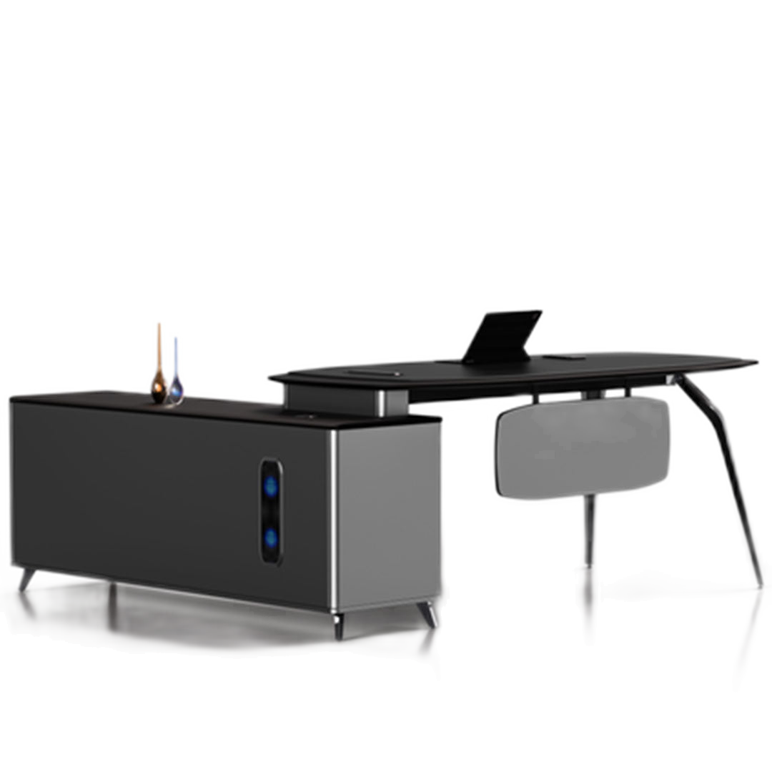 Bureau de Direction JA-A01 - Cuir & Professionnel | Indus Office Maroc