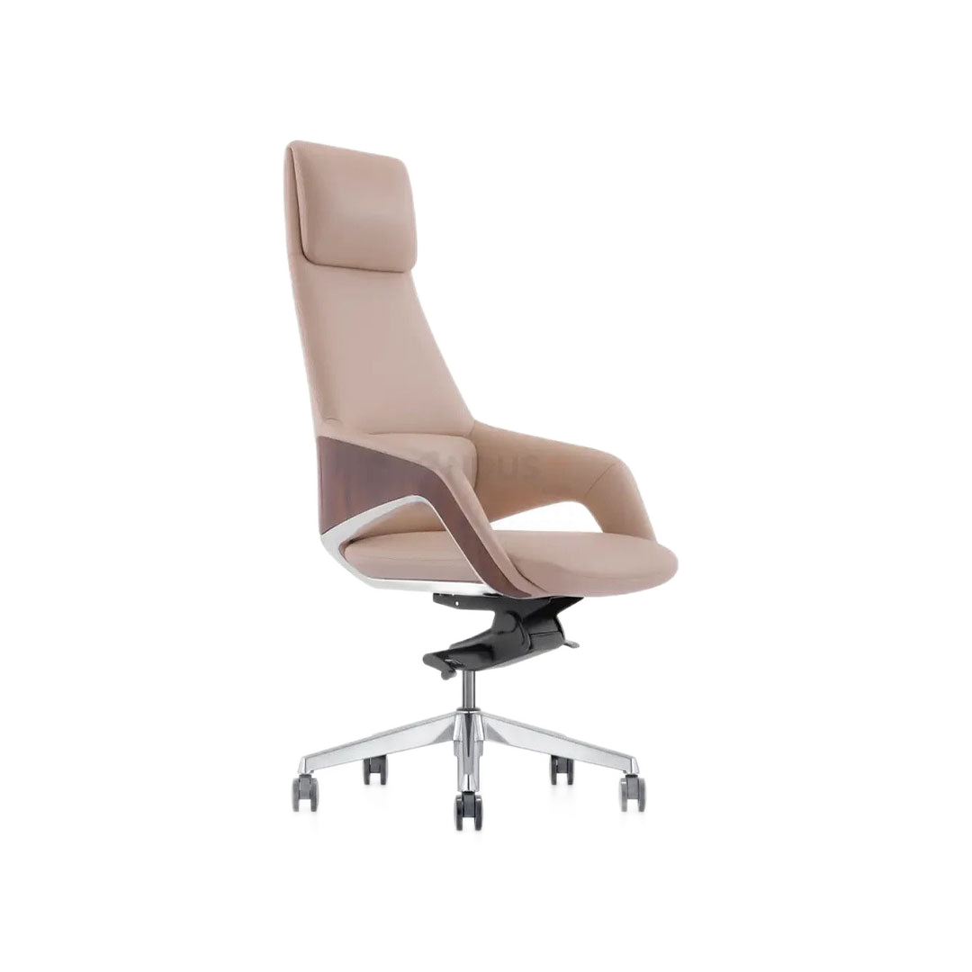 Fauteuil de Direction HIRAM - Cuir & Design | Indus Office Maroc