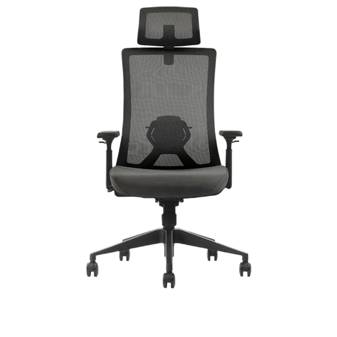 Chaise de Bureau K9-BH-07 - Synchro & Réglable | Indus Office Maroc