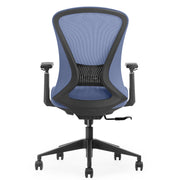 Chaise de bureau K2-BM-07 — Finition bleue
