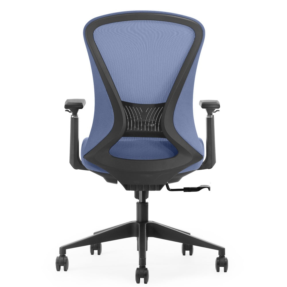 Chaise de bureau K2-BM-07 — Finition bleue