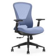 Chaise de bureau K2-BM-07 — Finition bleue