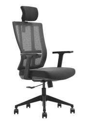 Fauteuil de bureau X3-55AM — Mesh & appui-tête