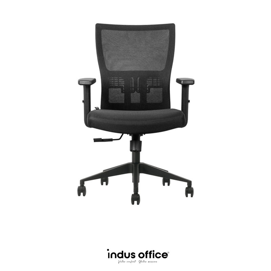 Chaise de Bureau GM1-BM-02 - Ergonomique & Synchro | Indus Office Maroc